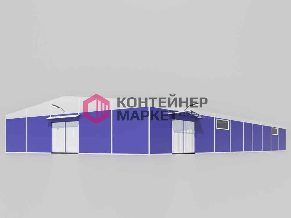 Тентовый ангар 38х20