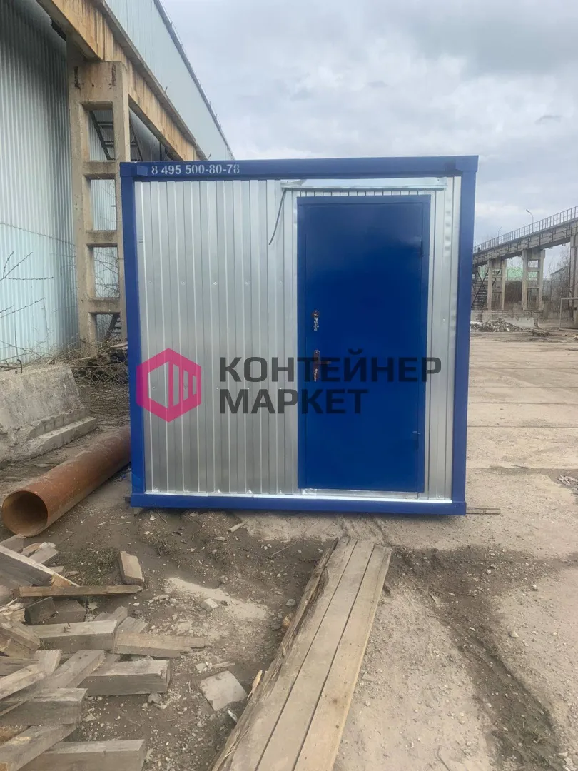 Блок контейнер офисный 5,85х2,4 - Панели МДФ