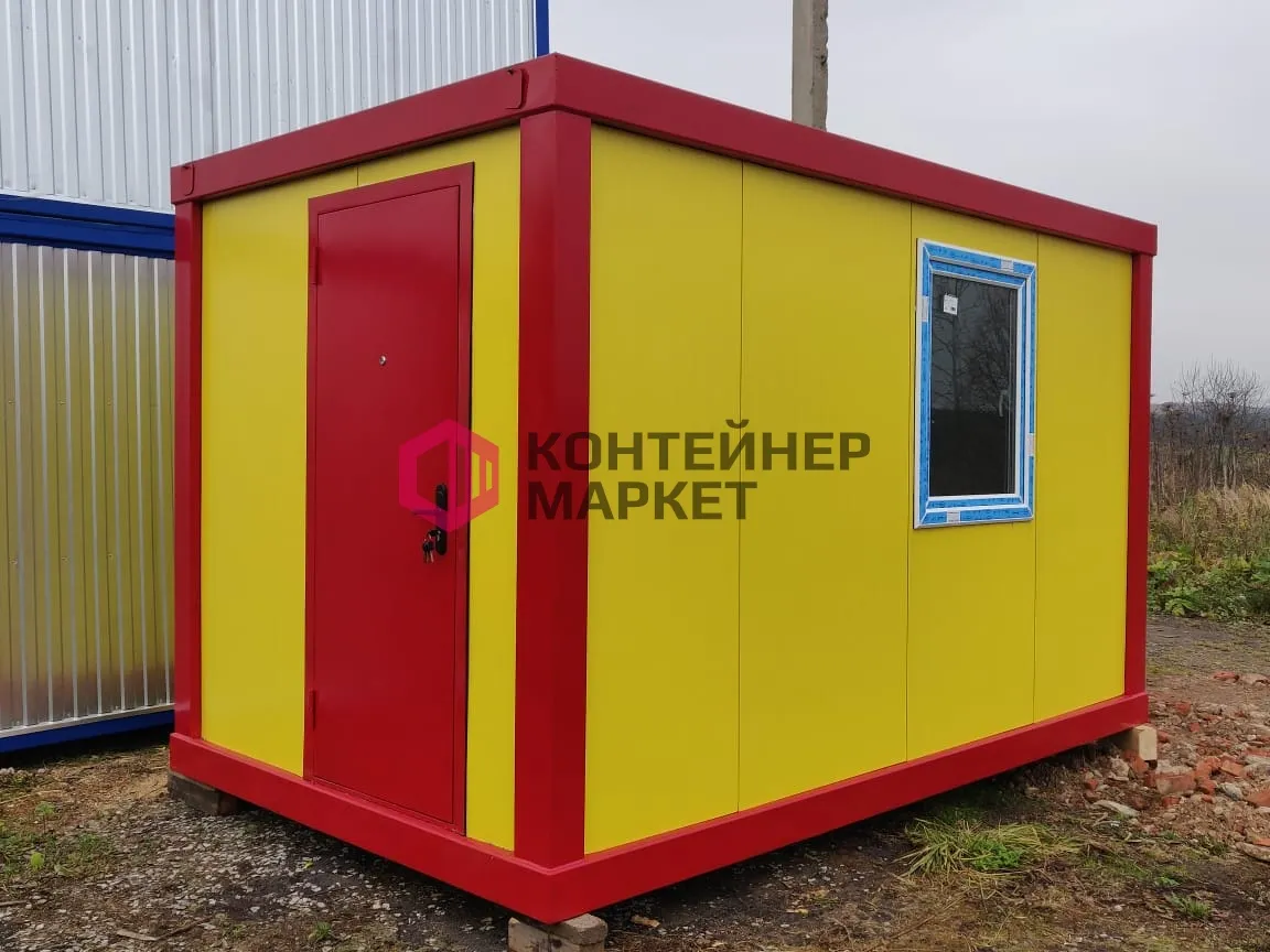Евробытовка из сэндвич панелей 4х2,4